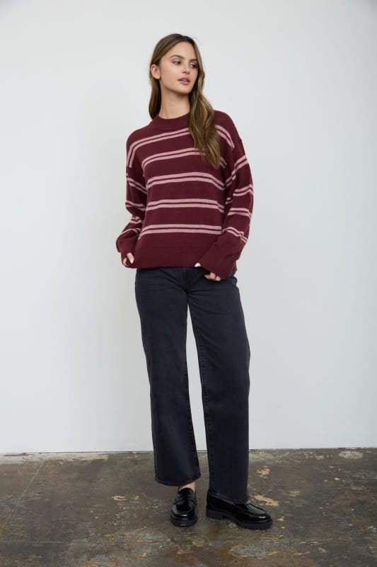 Prescott Striped Sweater