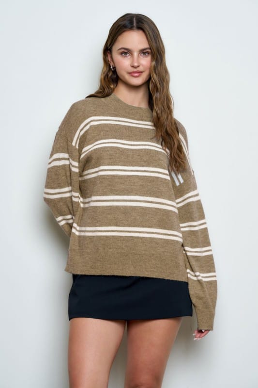 Prescott Striped Sweater