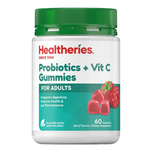 Healtheries Probiotics + Vit C Gummies for Adults _1