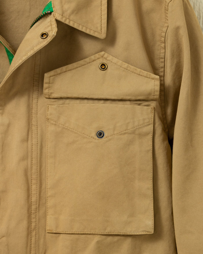 QMS Field Jacket in Khaki