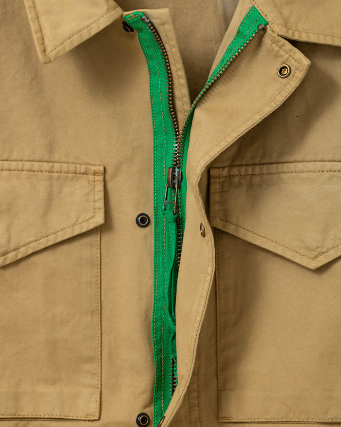 QMS Field Jacket in Khaki
