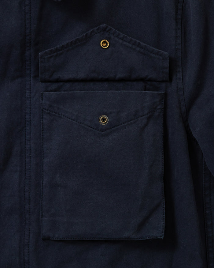 QMS Field Jacket in Navy