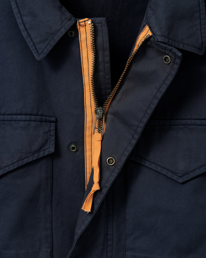 QMS Field Jacket in Navy
