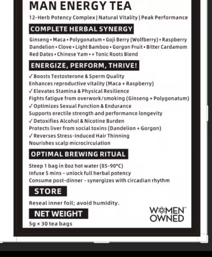 R2 Road Runna Alpha Herbal Tea              (MEN)