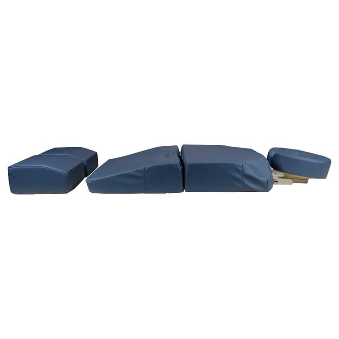 Relaxus 4-piece pregnancy support cushion and headrest Pregnancy support cushion for massage table
Prenatal massage cushion in Agate Blue Face-down pregnancy massage support system Pregnancy bolster set with split leg support
Portable prenatal massage cushion with carry bag Ergonomic pregnancy massage headrest and cushion
Professional pregnancy support cushion for spas and clinics