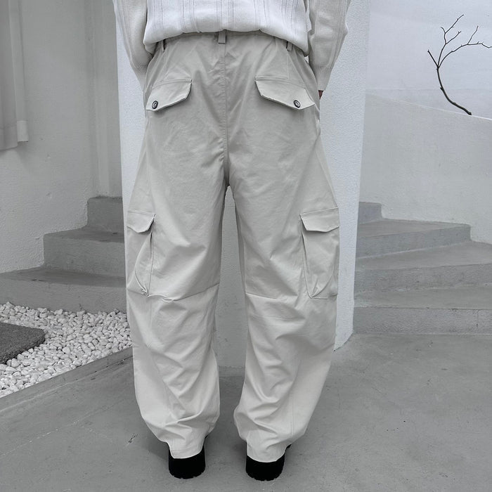 Rivet Pocket Pants IVORY 5