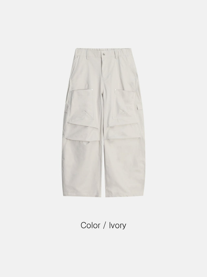Rivet Pocket Pants IVORY 6