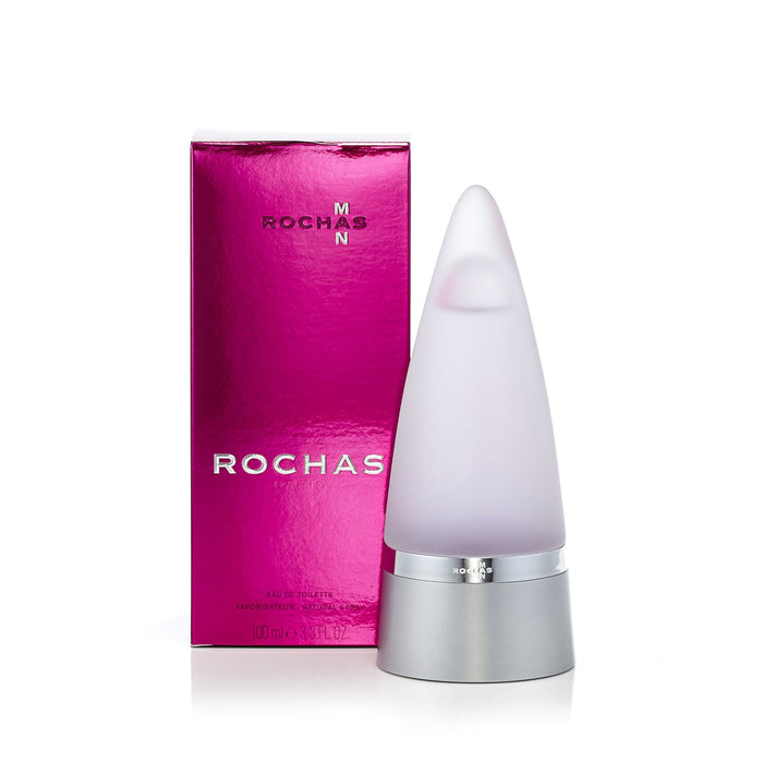 Rochas Man Eau de Toilette Spray for Men by Rochas 3.4 oz.