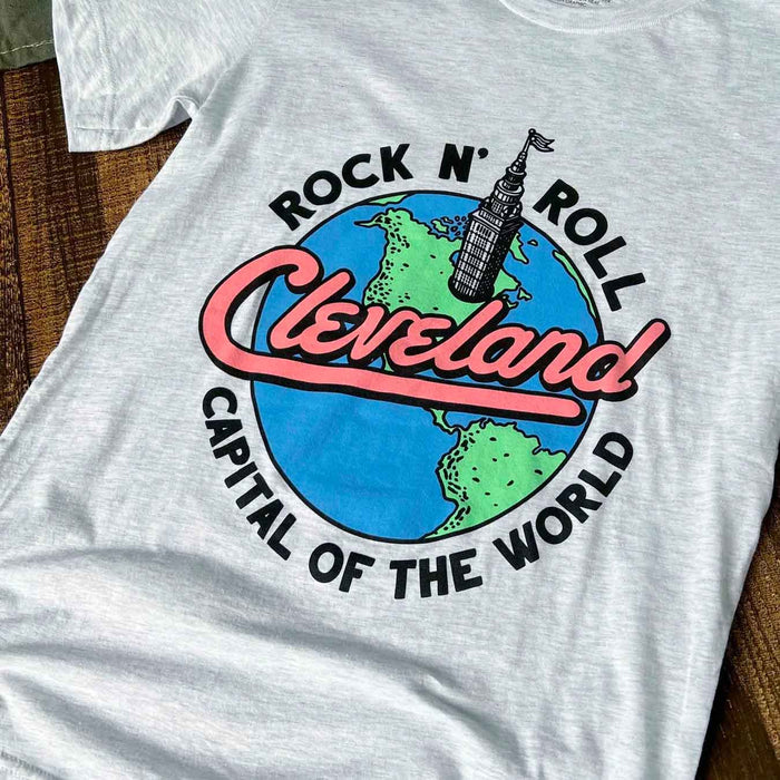 Rock n Roll Capital - Mens/Unisex Crew T-Shirt