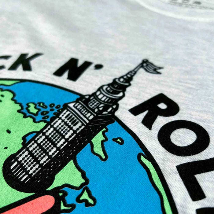 Rock n Roll Capital - Mens/Unisex Crew T-Shirt