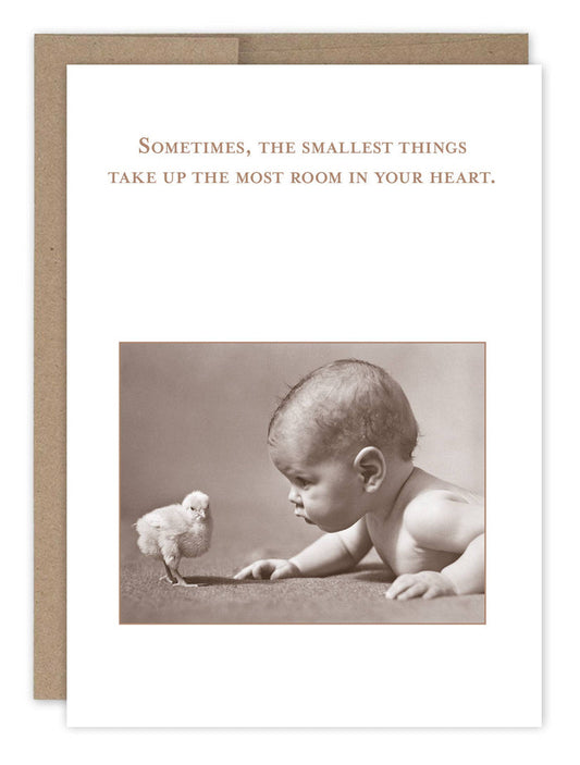 Room In Your Heart Baby Card