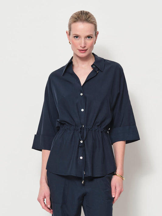 Safari Waist Tie Shirt