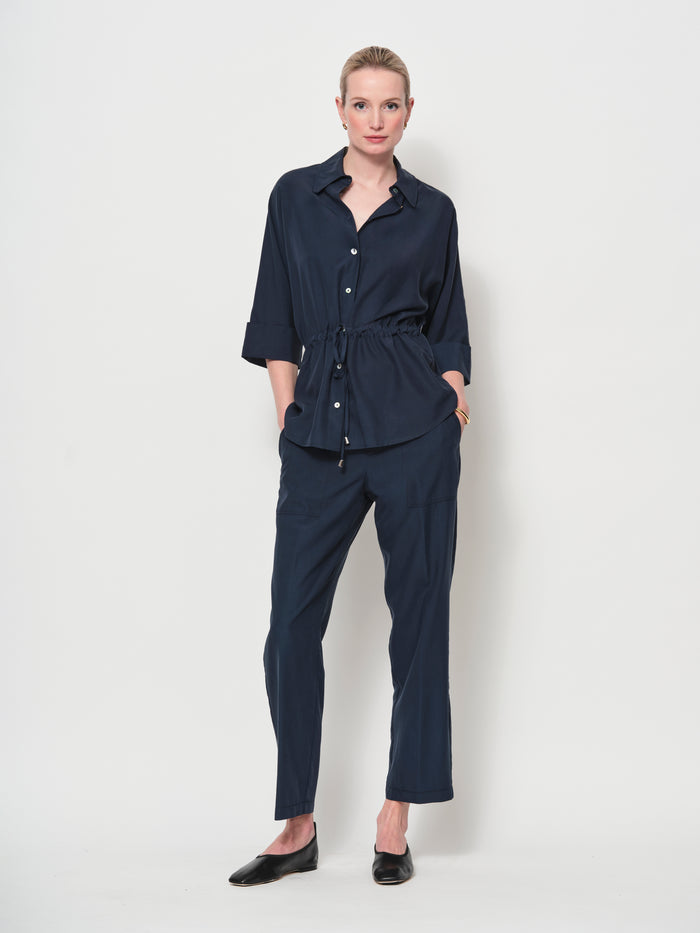 Safari Waist Tie Shirt