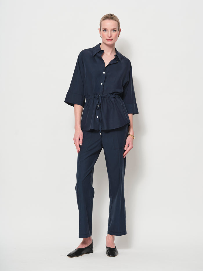 Safari Waist Tie Shirt