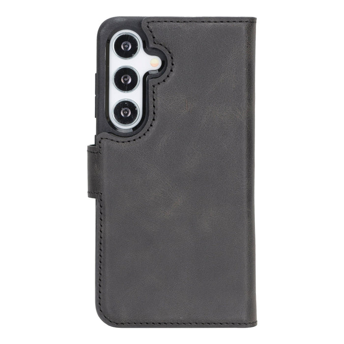 Samsung Galaxy S26 Plus Magnetic Detachable Leather Wallet Case by Hardiston - premium Samsung S - 26 Cases