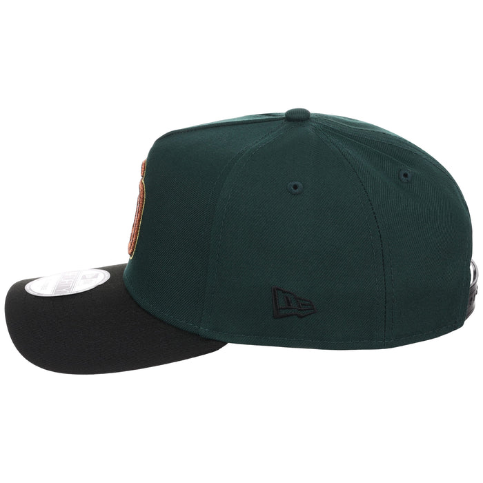 San Diego Padres MLB Dark Green x Black FASHION CORE New Era 9FORTY A-Frame