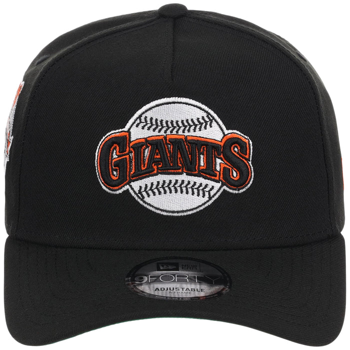 San Francisco Giants MLB Black Dome New Era 9FORTY A-Frame