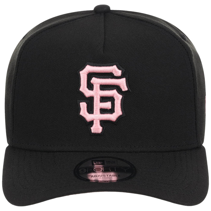 San Francisco Giants MLB Black x Pink FASHION CORE New Era 9FORTY A-Frame