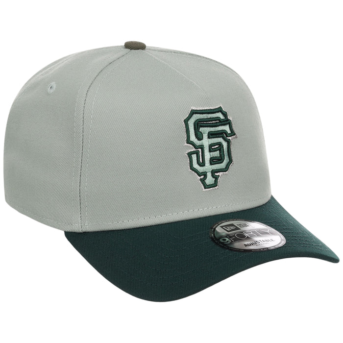 San Francisco Giants MLB Everest x Dark Green FASHION CORE New Era 9FORTY A-Frame
