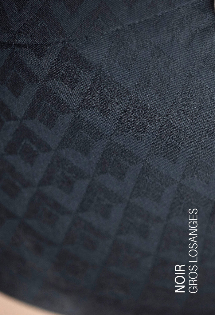Noir -  Gros losanges / XS
