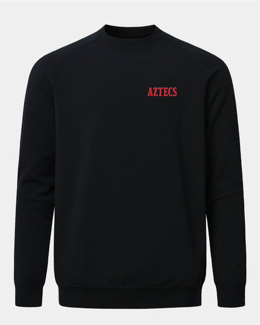 SDSU Meridian Black Crewneck