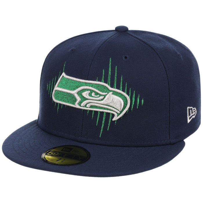 Seattle Seahawks Seattle Variety Pack New Era 59FIFTY (Navy/Navy)