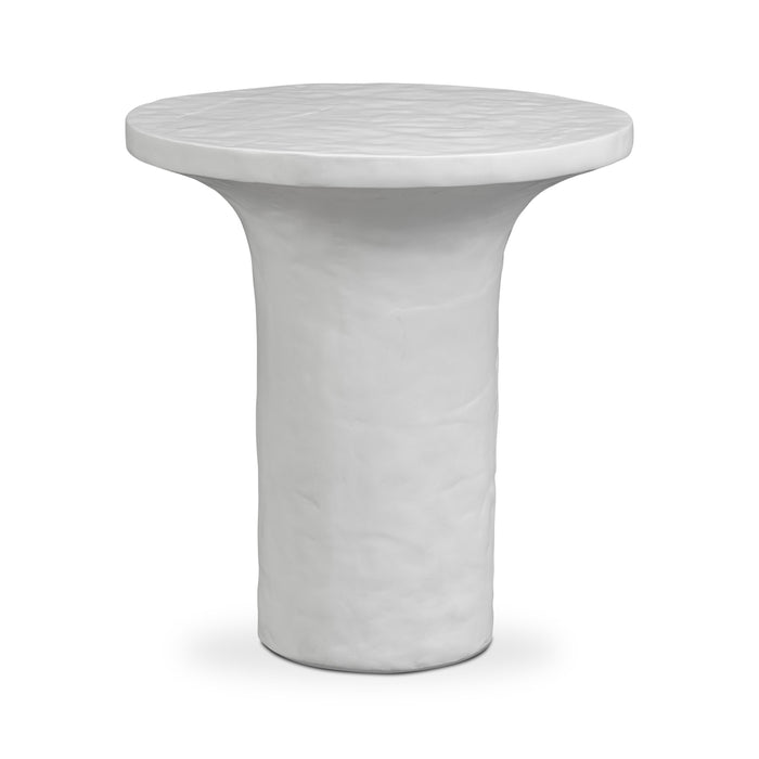 Selenit Side Table | Ivory Concrete