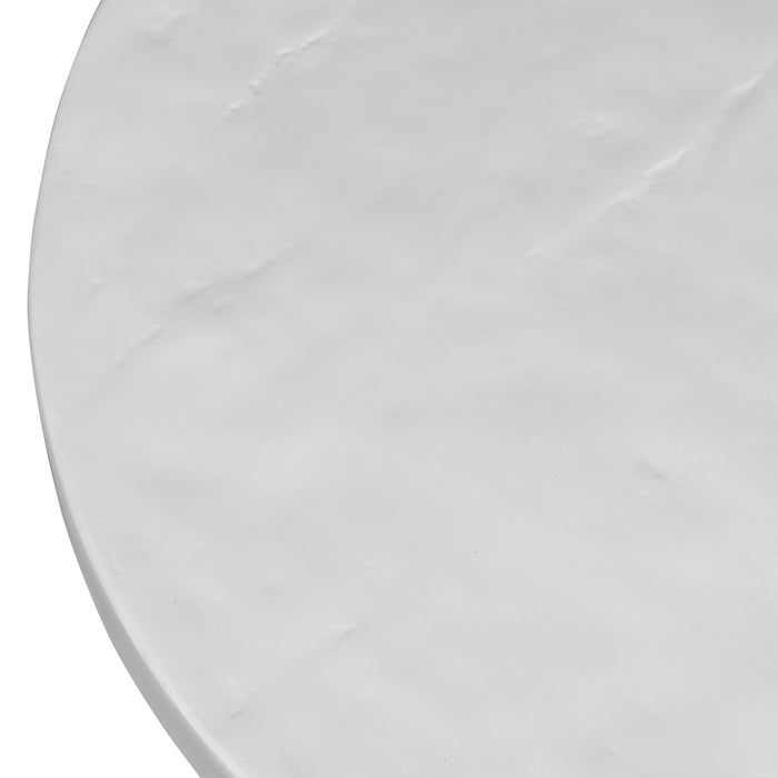 Selenit Side Table | Ivory Concrete