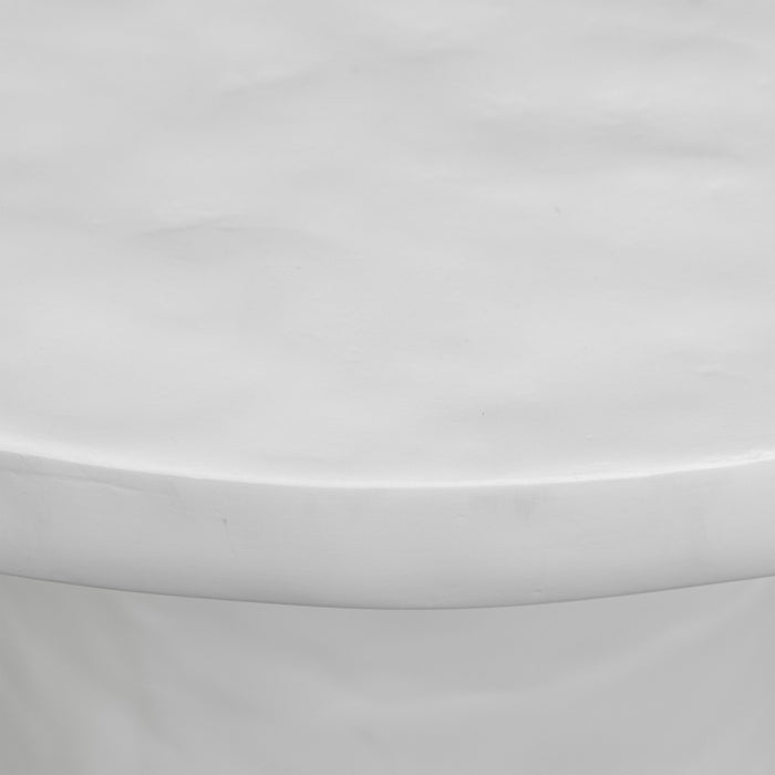 Selenit Side Table | Ivory Concrete