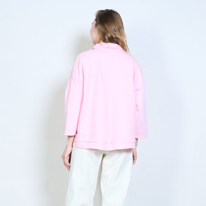 Sequins embellished button front casual jacket wholesale