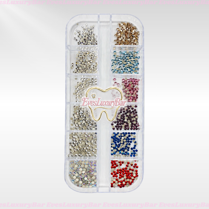 SERINITY ROUND CRYSTAL TRAY