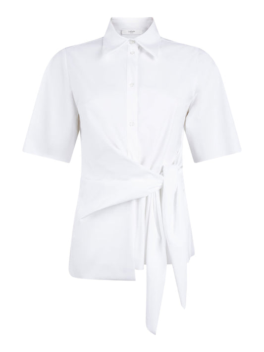 Side Tie Wrap Shirt
