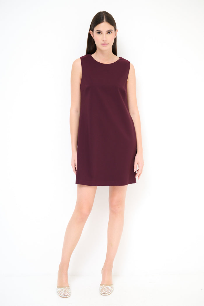 Sleeveless shift mini dress wholesale