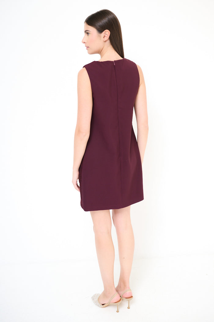 Sleeveless shift mini dress wholesale