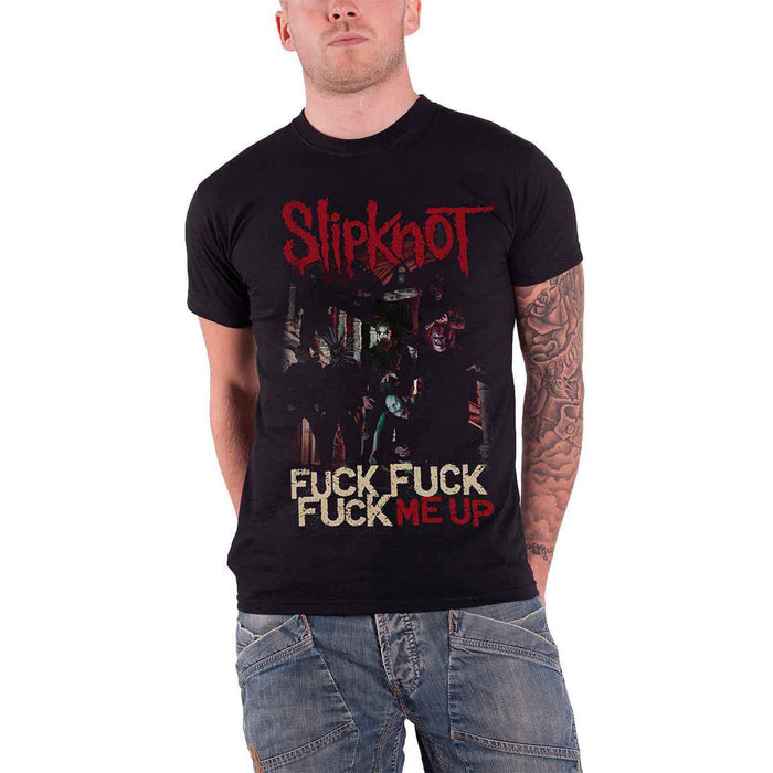 SLIPKNOT - FUCK ME UP - T-Shirt Black (Back Print)