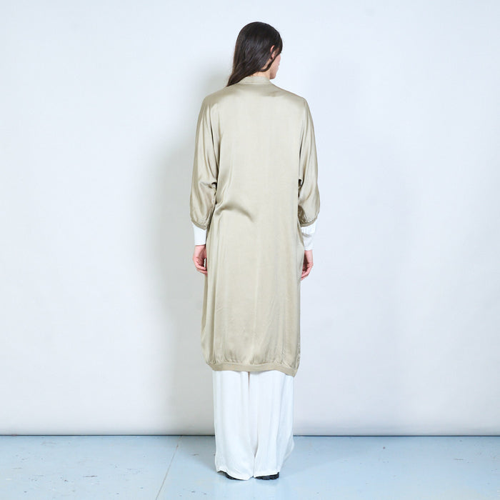 Soft drape minimalist open-front kimono cardigan wholesale