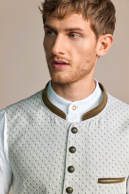 Sören's Traditional Vest — Gray