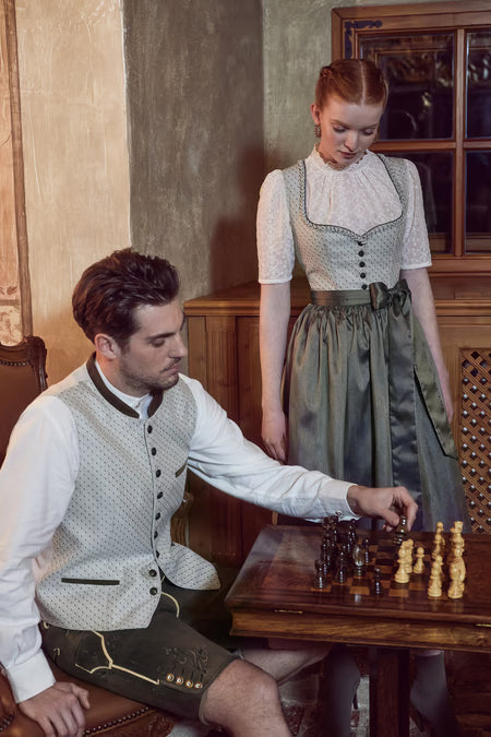 Sören's Traditional Vest — Gray