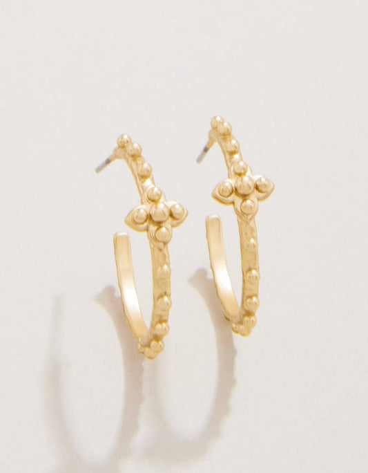 Spartina 449 Richmond Hill Hoop Earrings 25mm