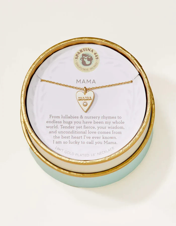 Spartina 449 Sea La Vie Mama/Heart Necklace