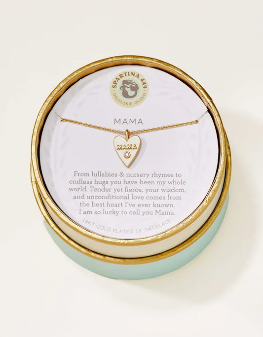 Spartina 449 Sea La Vie Mama/Heart Necklace