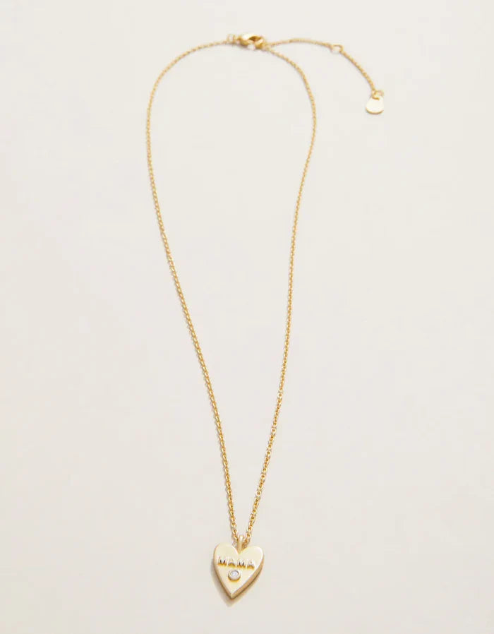 Spartina 449 Sea La Vie Mama/Heart Necklace