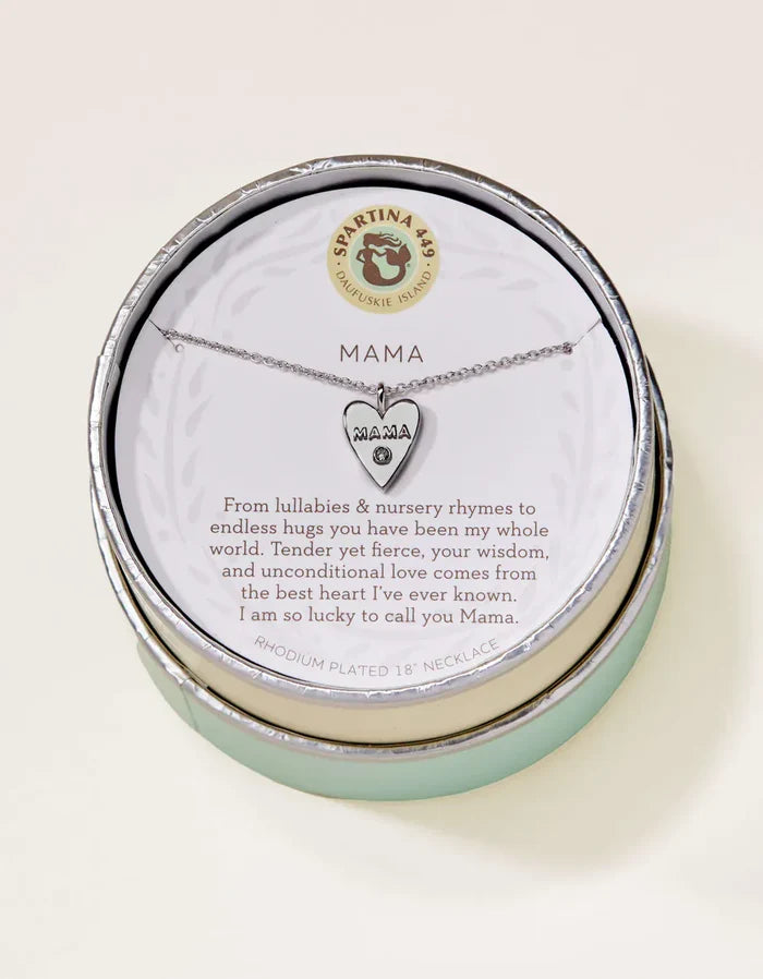 Spartina 449 Sea La Vie Mama/Heart Necklace