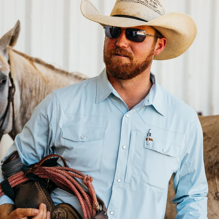 Stockyard Short Sleeve - Ice Blue