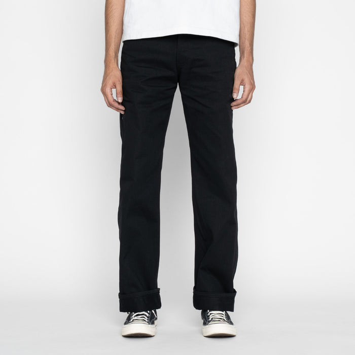 Strong Guy - Selvedge Slacks Black by Naked & Famous Denim