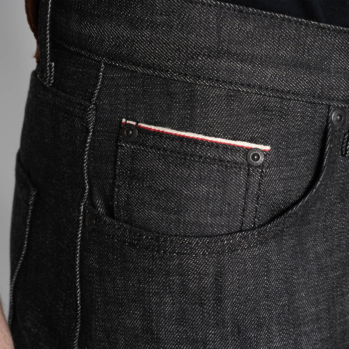 Strong Guy - Super Sexy Selvedge - Black by Naked & Famous Denim