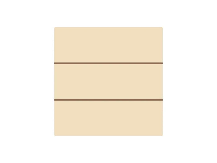 Sublimation Blanks Square Plywood Sign w/ Stripes (15*15*1.5cm)