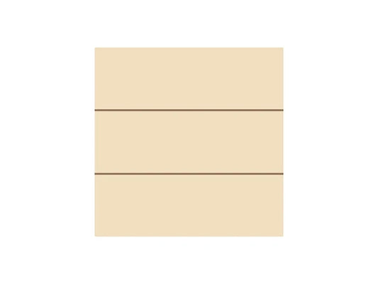 Sublimation Blanks Square Plywood Sign w/ Stripes (20*20*1.5cm)