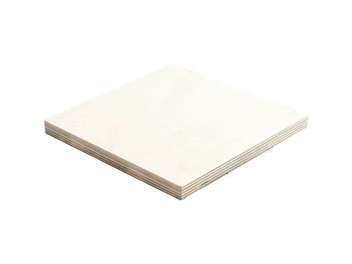 Sublimation Blanks Square Plywood Sign w/ Stripes (20*20*1.5cm)