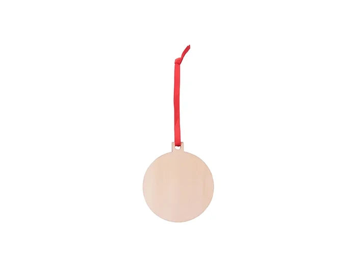 Sublimation Plywood Christmas Ornament (Ball)